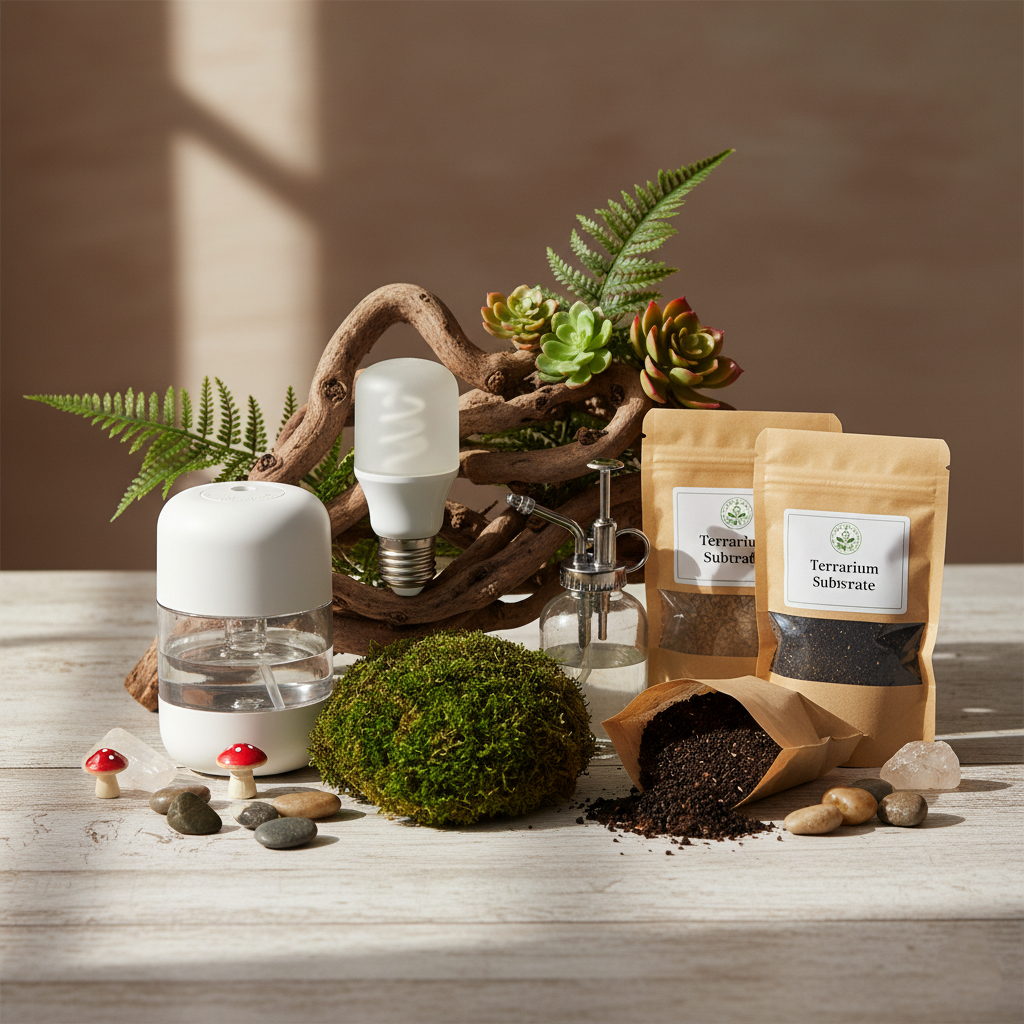Plantes et Accessoires pour Terrariums