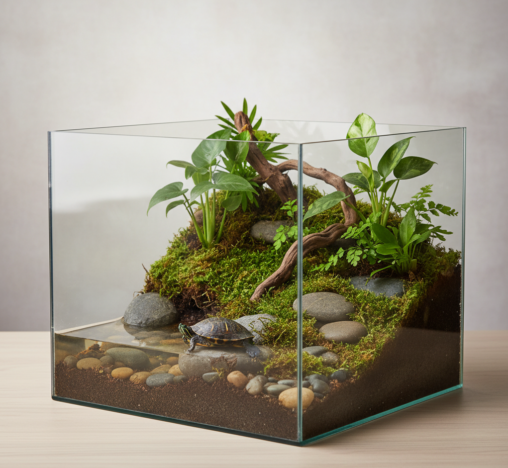 Terrarium pour Tortue