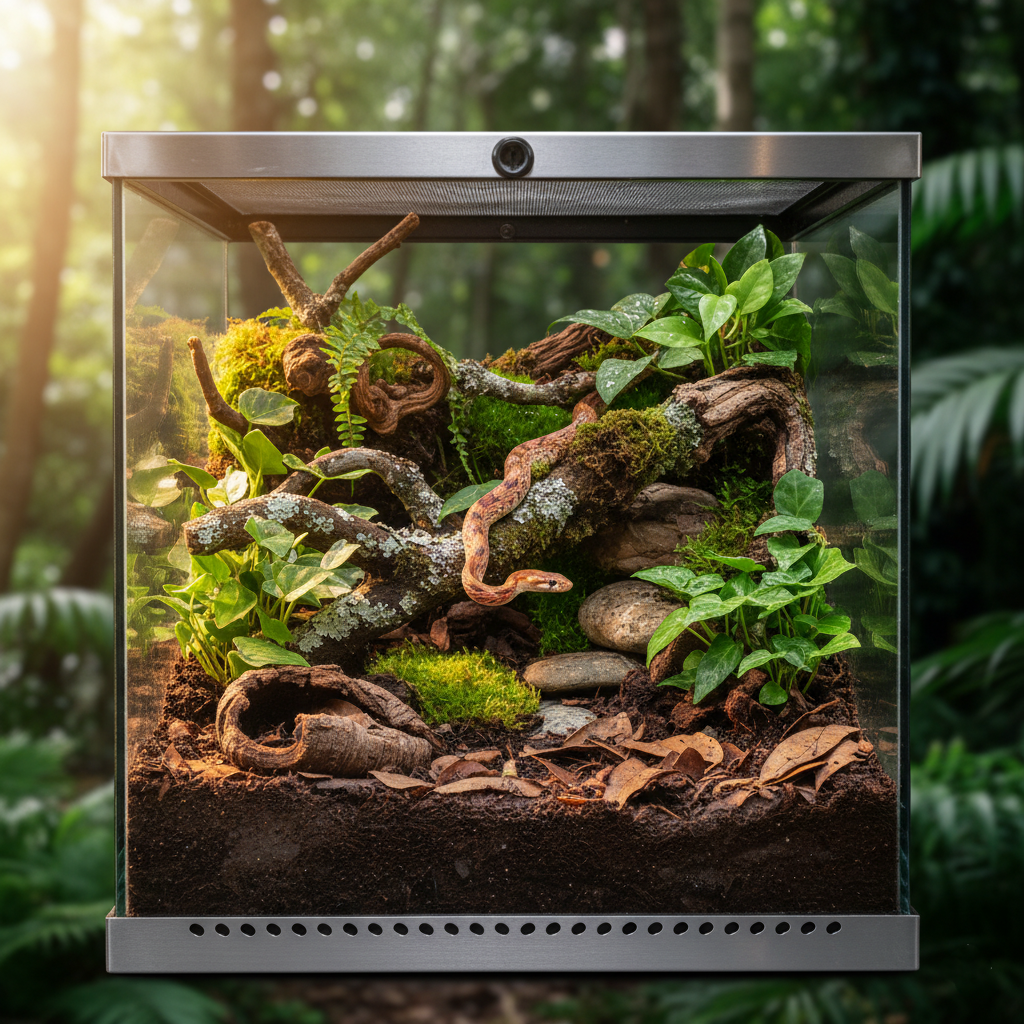Terrarium pour Serpent