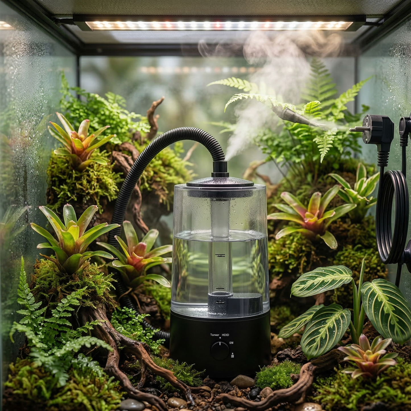 Brumisateur reptile habitat bioactif 

