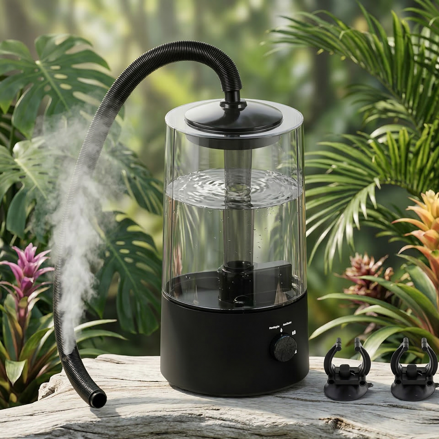 Humidificateur terrarium tropical 