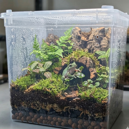 terrarium en plastique pour araignée 
